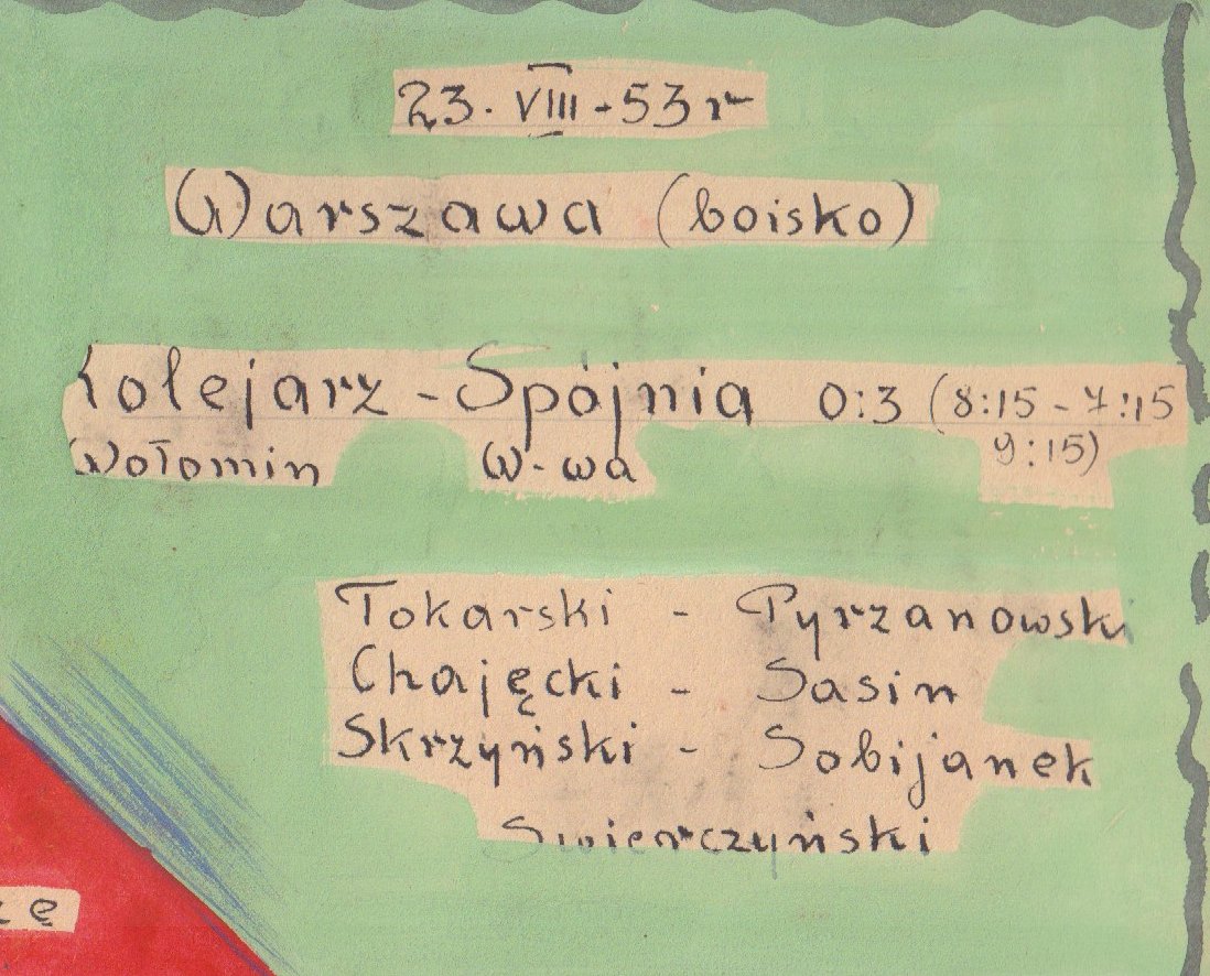 Kolejarz Wołomin — Spójnia Warszawa 0:3