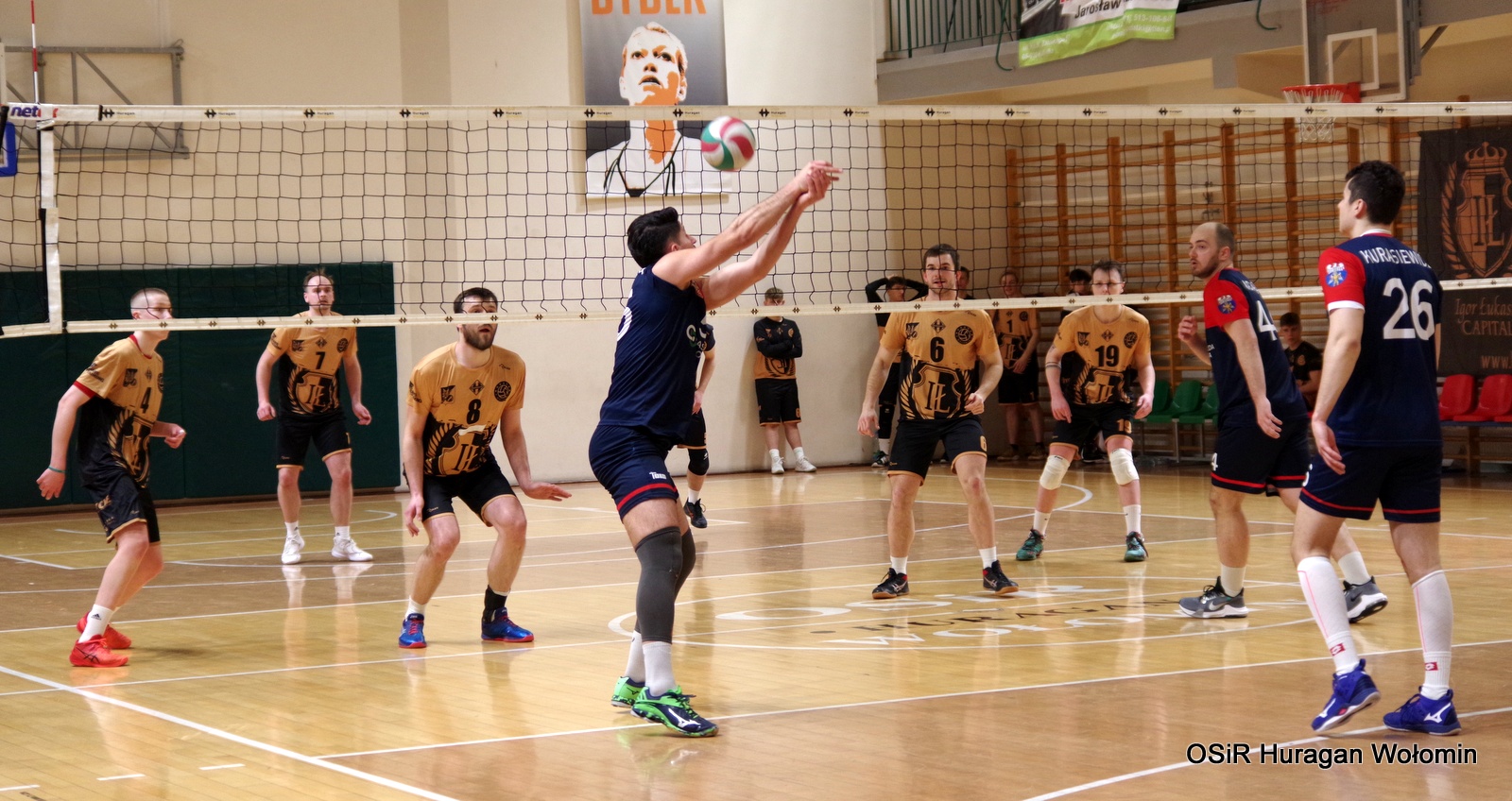 Huragan Wołomin – Siatkarz Ząbki (IVL) 2:3