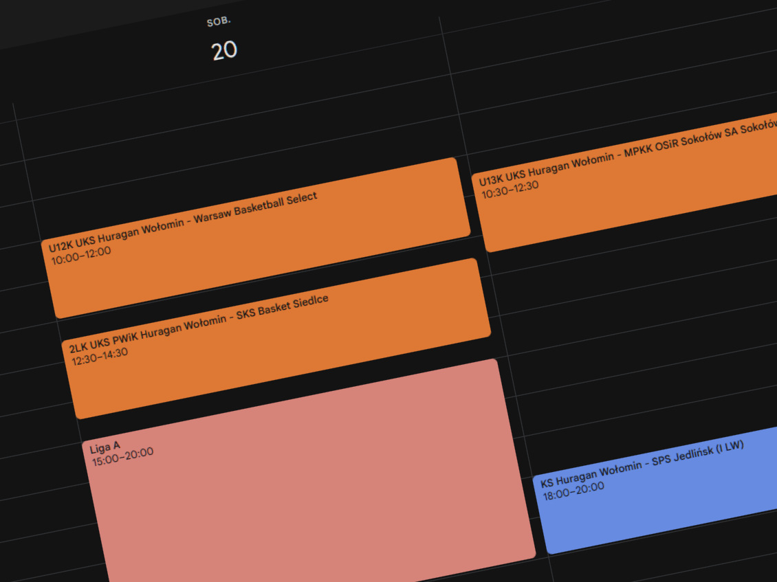 Kalendarz 16.12.2025